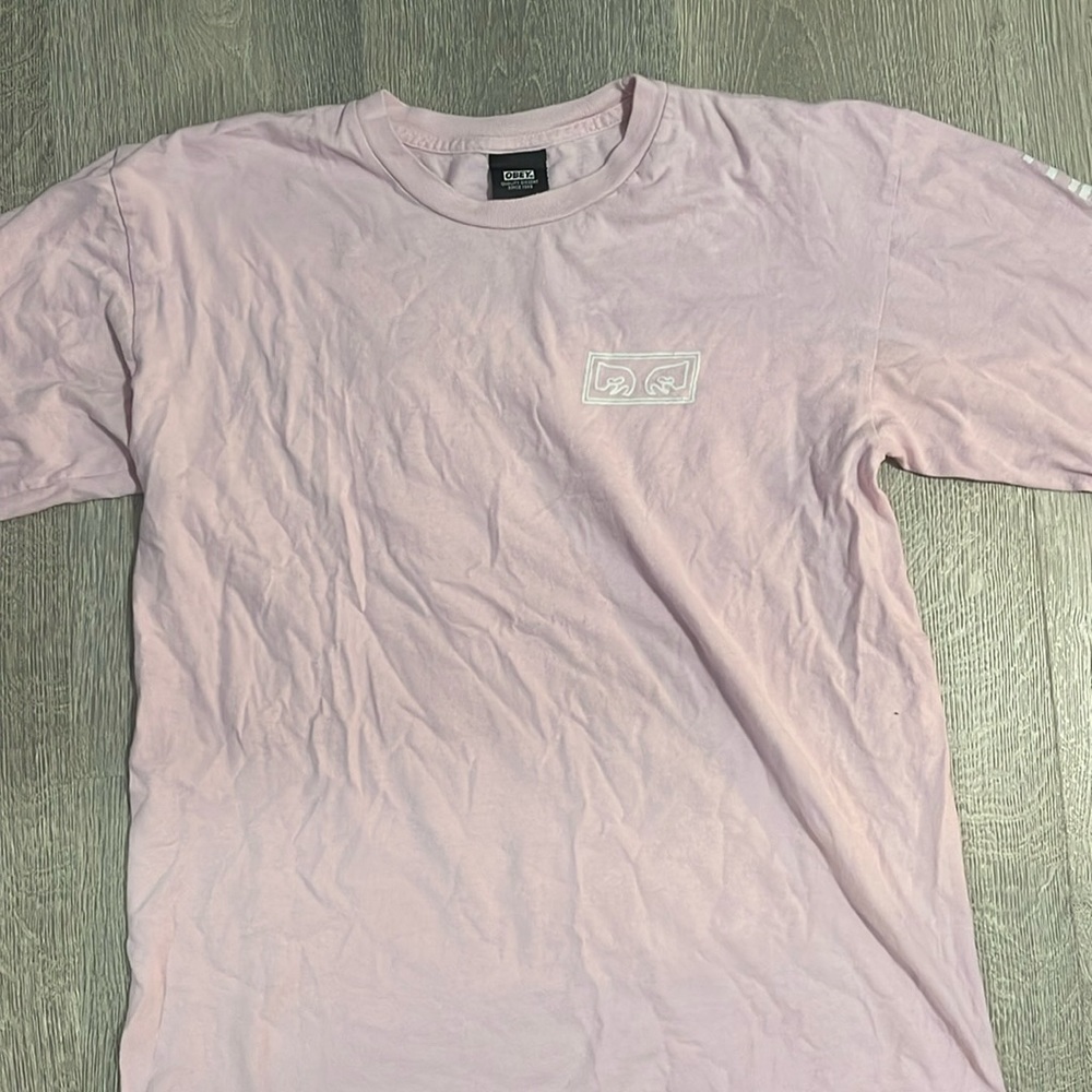 Pink Obey Long Sleeve Top